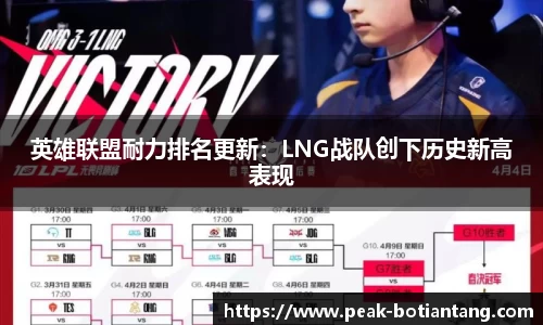 英雄联盟耐力排名更新：LNG战队创下历史新高表现